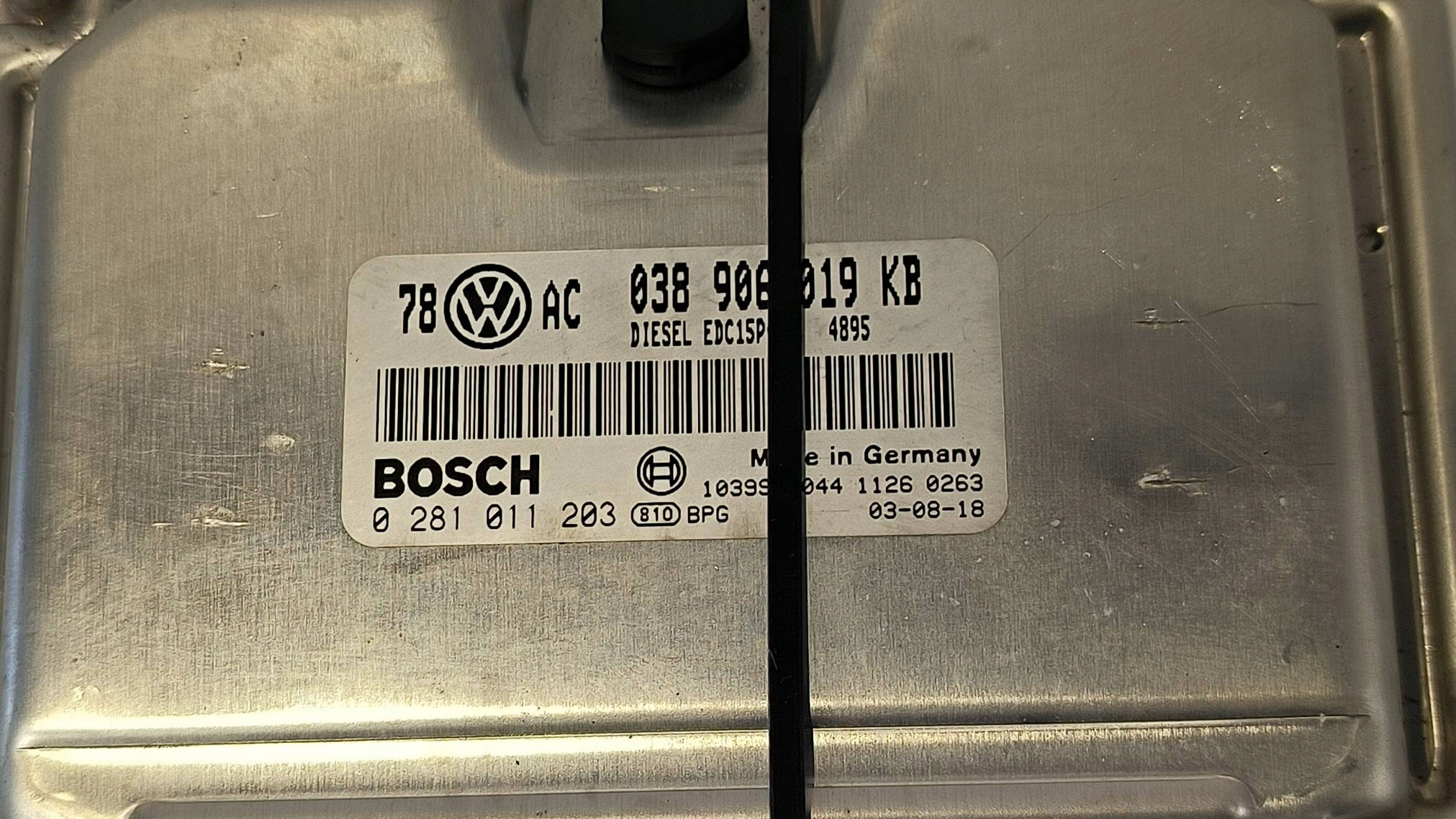 computer 038906019KB VOLKSWAGEN PASSAT B5 LIFT