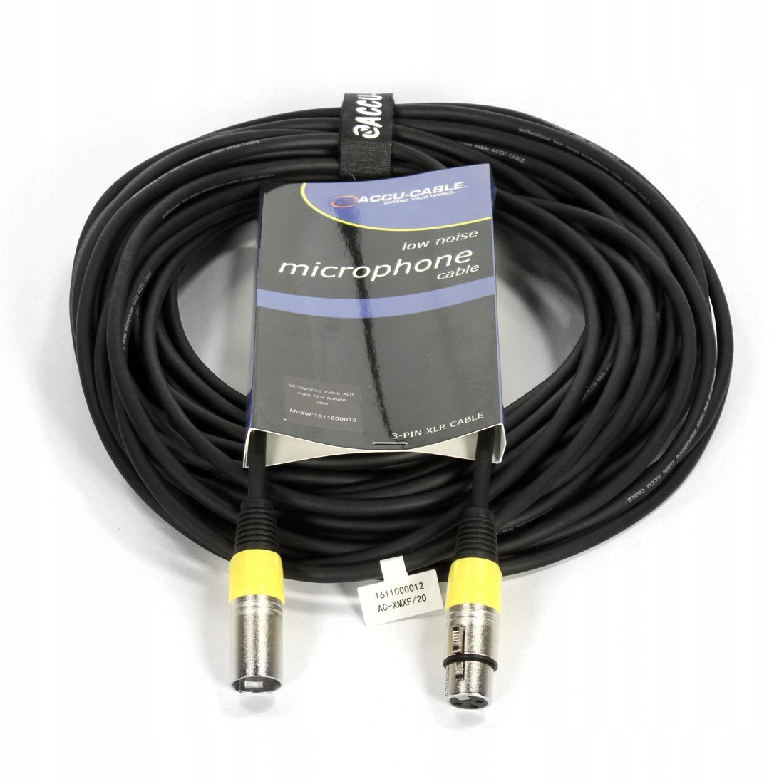 

Przewód kabel mikrofonowy Xlr m/f 20m 20 m Adj