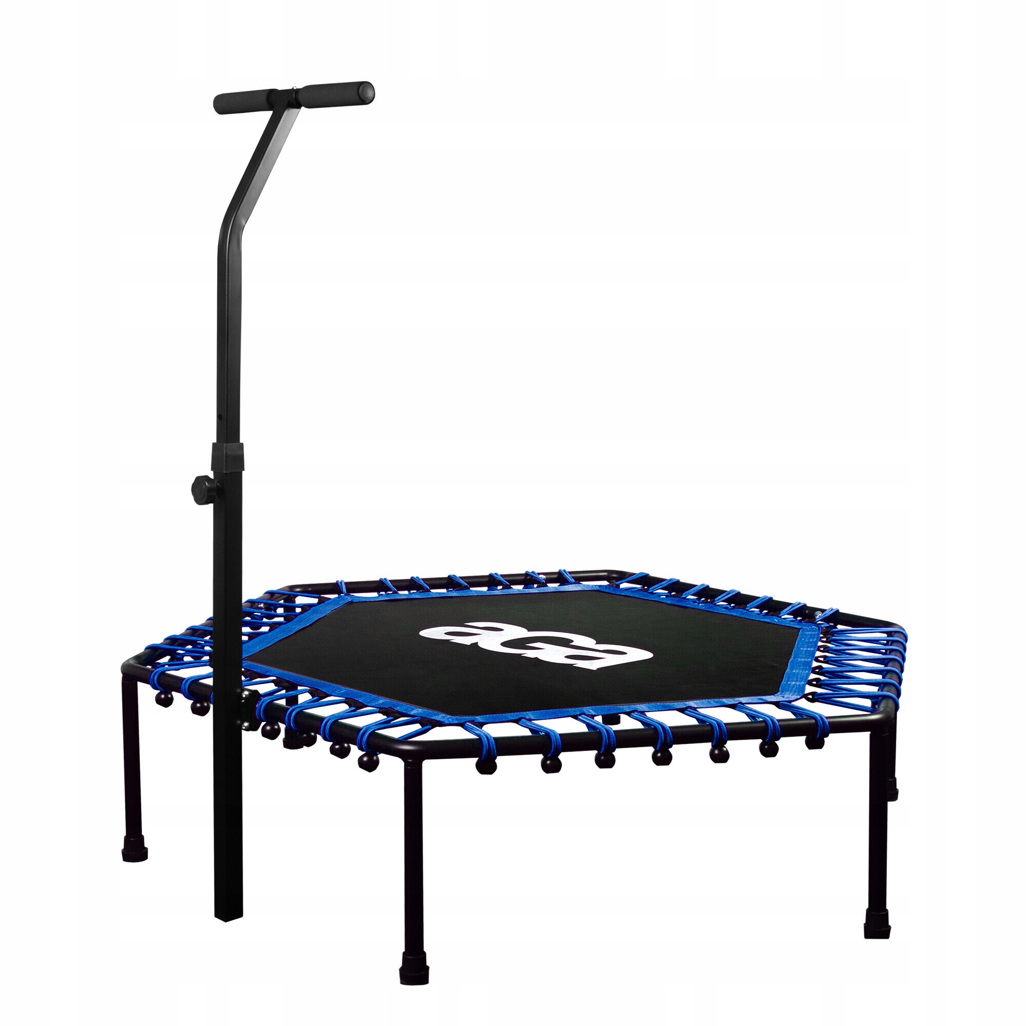 Aga Fitness Trampolína 130 cm Modrá madlo
