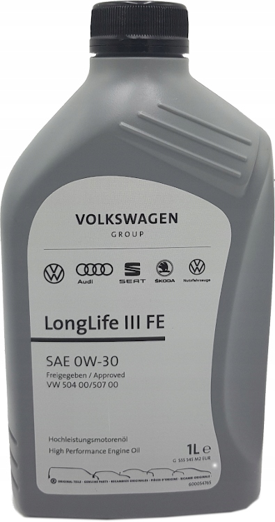 

Oe Vag Longlife III Fe 0W30 Vw 504/507.00 1L olej