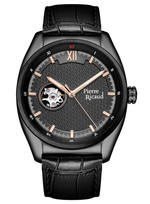 Nové Originální Pánské Hodinky Pierre Ricaud P60052.S2R6A černé