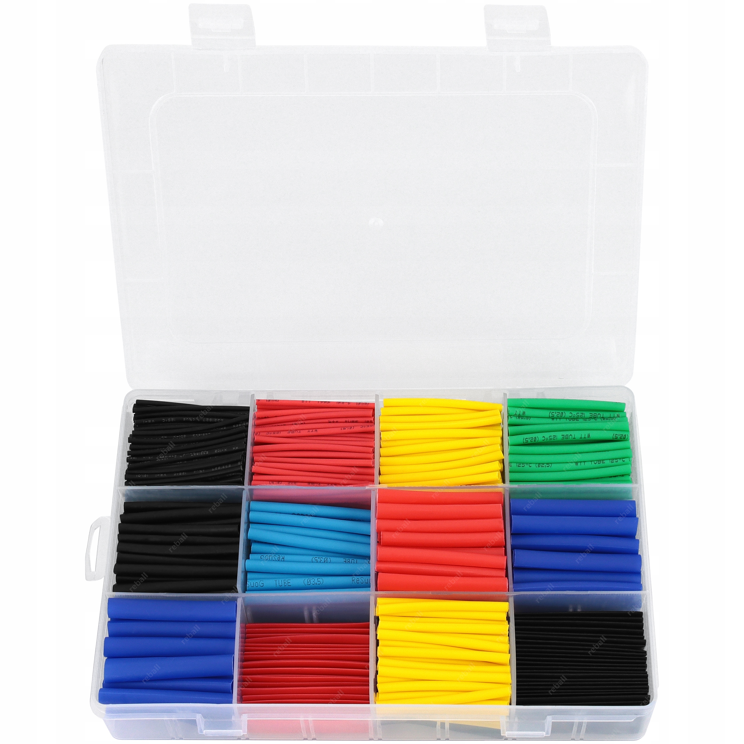 KOSZULKI TERMOKURCZLIWE IZOLACYJNE RURKI KAPTURKI RĘKAWY PVC KOLOROWE 800x