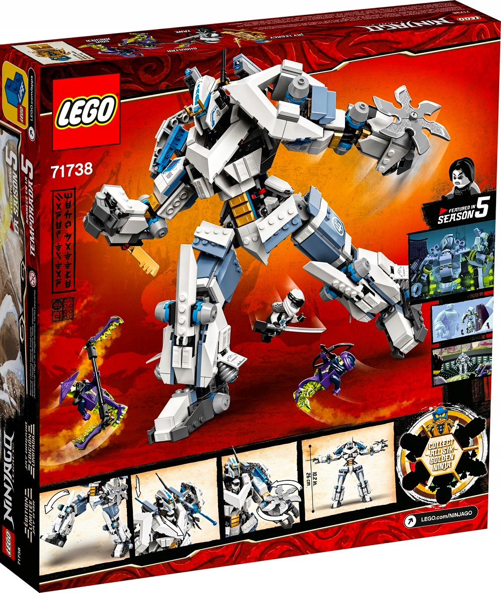 LEGO NINJAGO STARCIE TYTANÓW MECH Marka LEGO