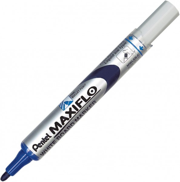 Marker do tablic Pentel Maxiflo MWL5S niebieski