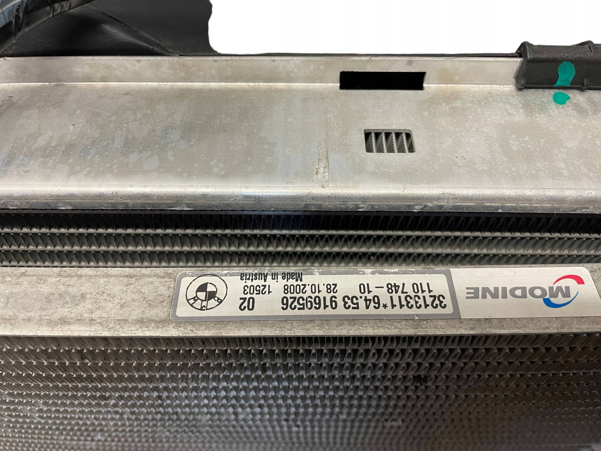 chladiče ventilátor 2.0D AUTOMAT BMW E90 E91 LIFT