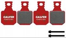 Brzdové destičky Galfer Magura MT5 MT7 Červené Box