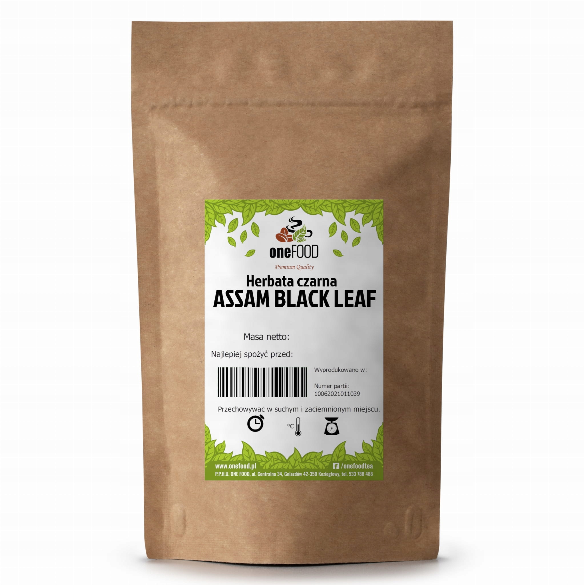 HERBATA ASSAM BLACK LEAF - 50 g Kod producenta ASBL3267