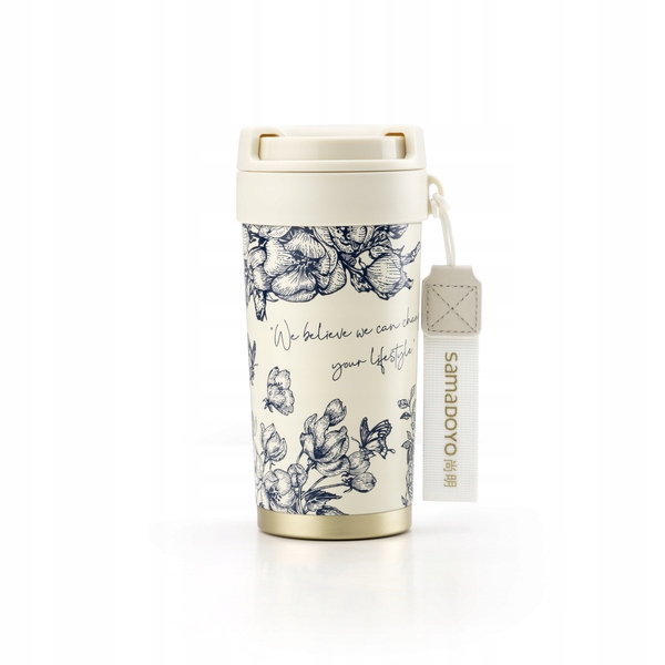 Termohrnek Samadoyo MC_10 – 500 ml, Vintage modrý