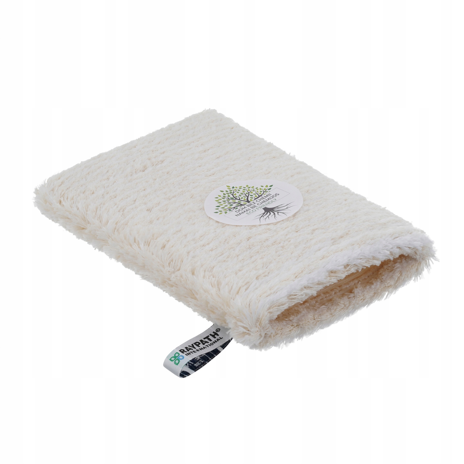 Raypath Rękawica czyszcząca Beżowa M na wilgotno do Tv Rtv drewno Meble