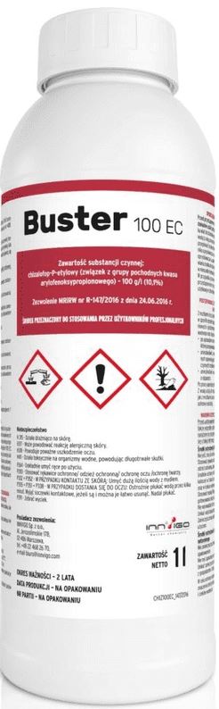 

Buster 0,5L Chwasty Rzepaku Buraka Miotła Perz 500
