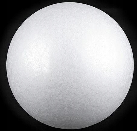 Kula styropianowa śr. 7,5 cm