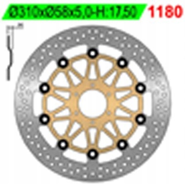 Ng Predný Brzdový Kotúč Honda Cb 1000 Big One '93-96, Vfr 750 R '88-91 (3