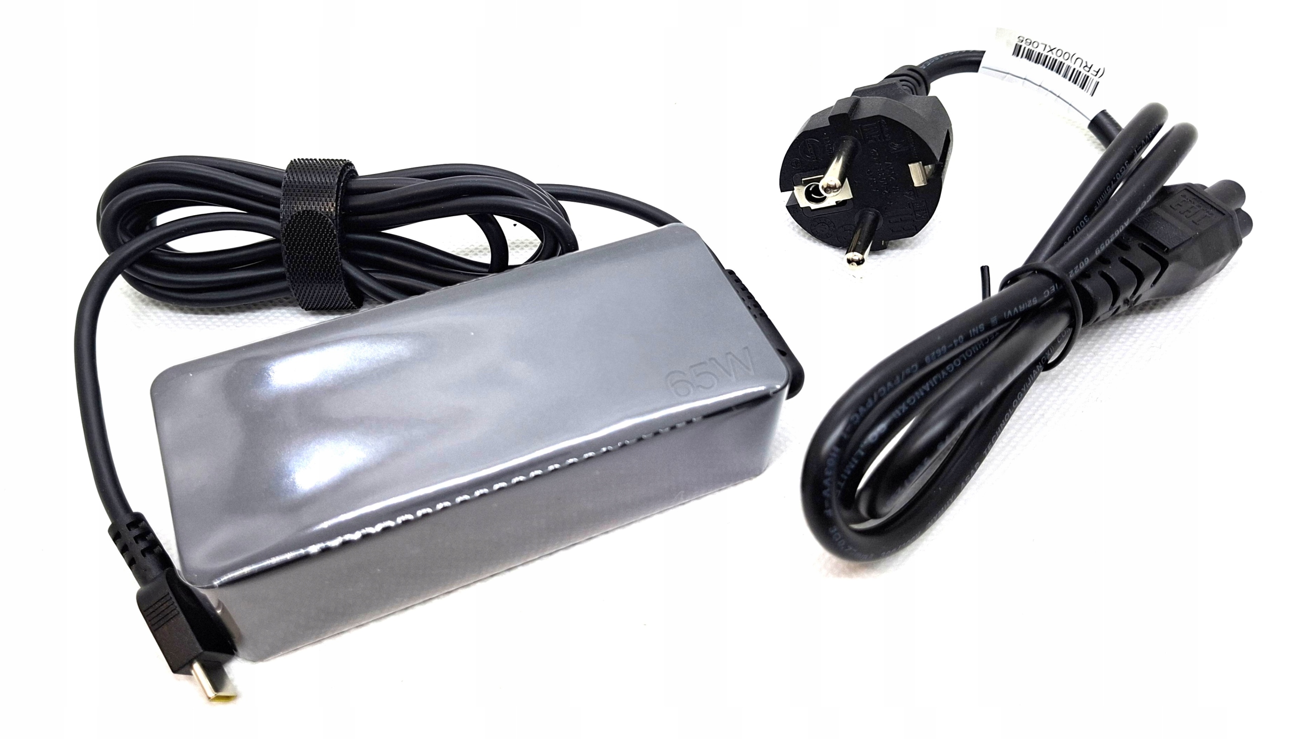 Zasilacz Lenovo ADLX65YLC3D 65W Usb-c kabel zasilający kpl Nowy
