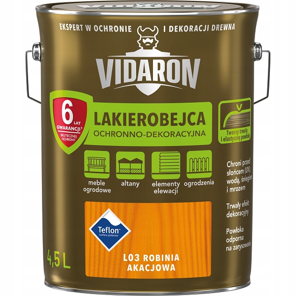 

Vidaron Lakierobejca L03 robinia akacjowa 4,5L