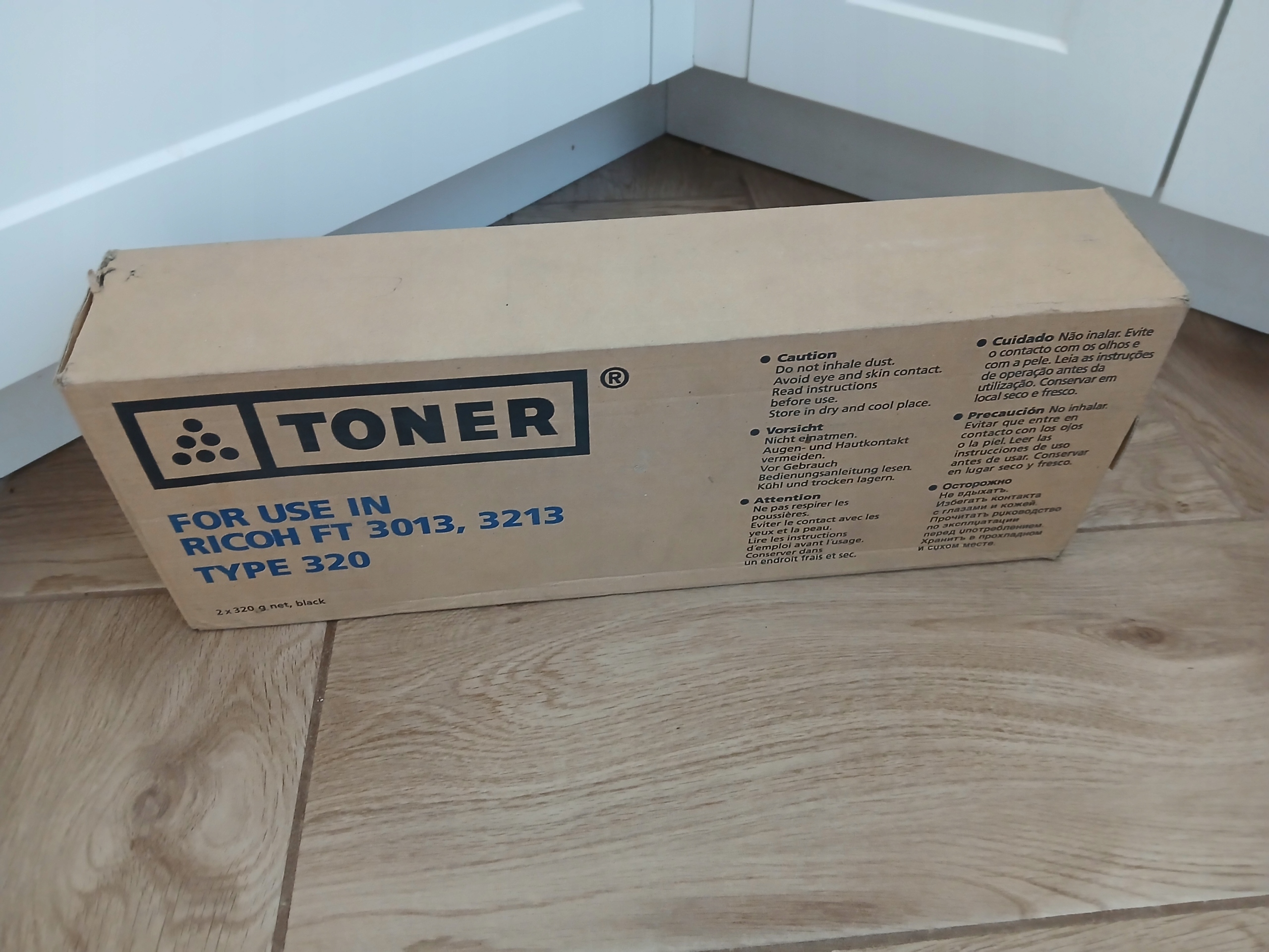 2 x černý toner Ricoh FT-3013/3213 Type 320 Originál