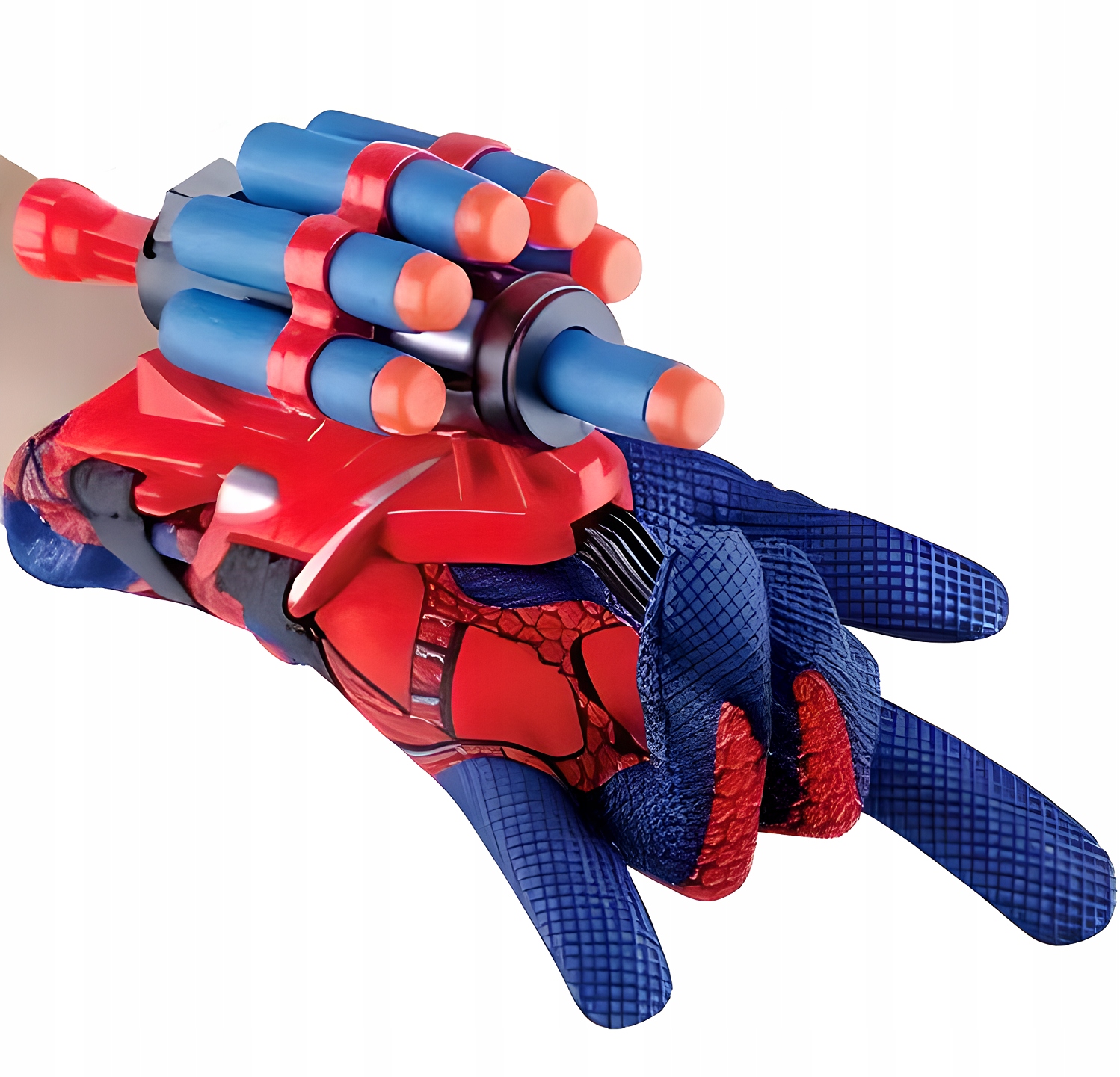 STRZELAJĄCA RĘKAWICA Z WYRZUTKAMI SPIDERMAN SUPERBOHATER COSPLAY Marka Hopki