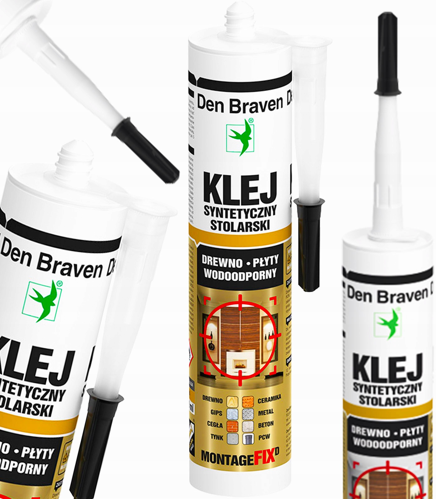 MOCNY KLEJ MONTAŻOWY DO MONTAŻU LISTW PŁYT PCV MDF