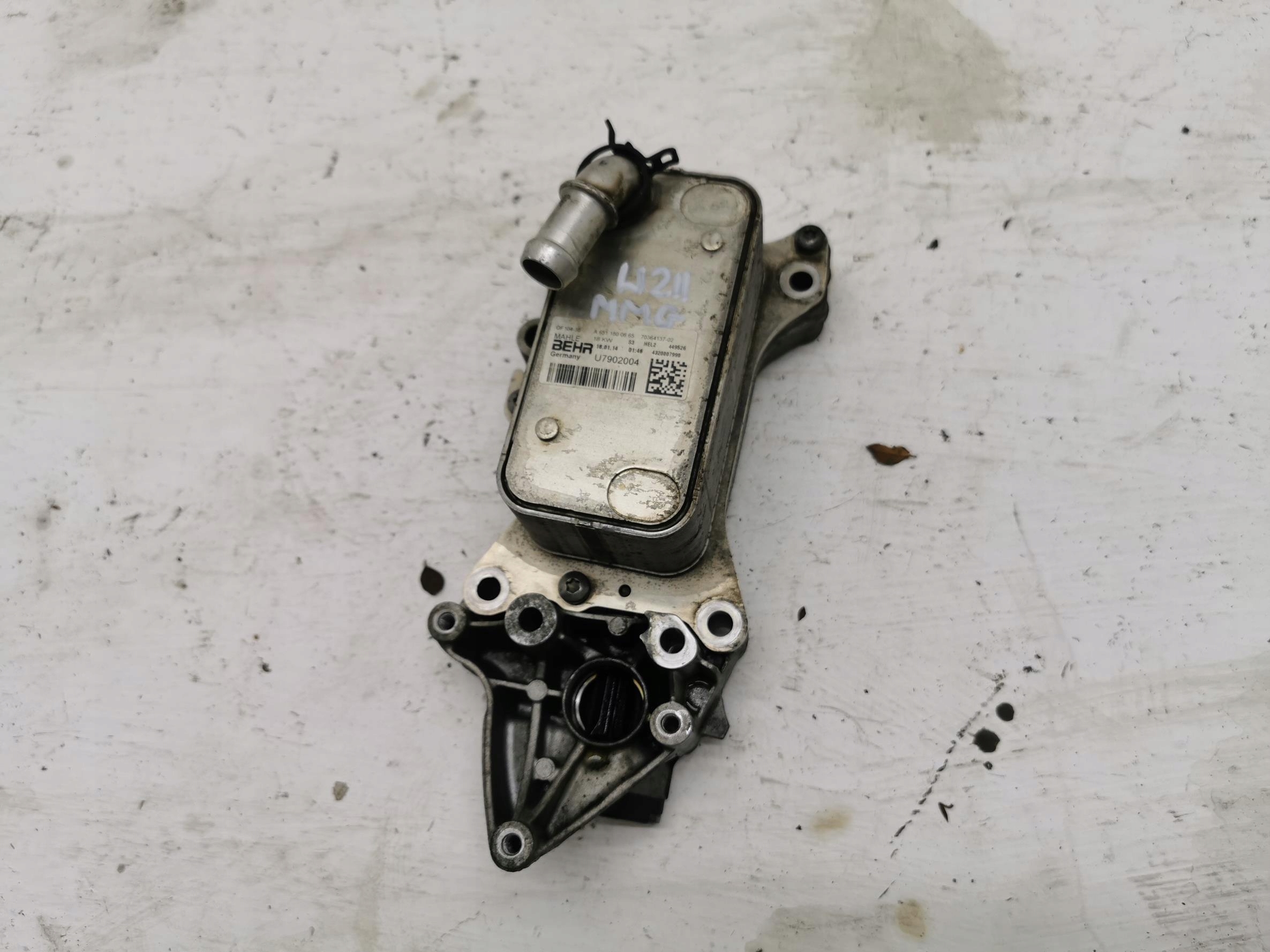 radiatore olio MERCEDES E-KLASA W212 2.2 CDI