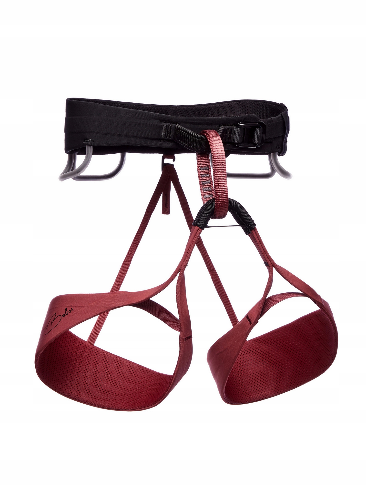 Uprząż wspinaczkowa damska Black Diamond Solution Babsi cherrywood Xs
