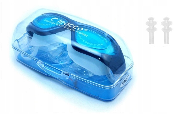 OKULARY PŁYWACKIE DO PŁYWANIA BASEN MASKA ANTI-FOG Rodzaj dla dorosłych