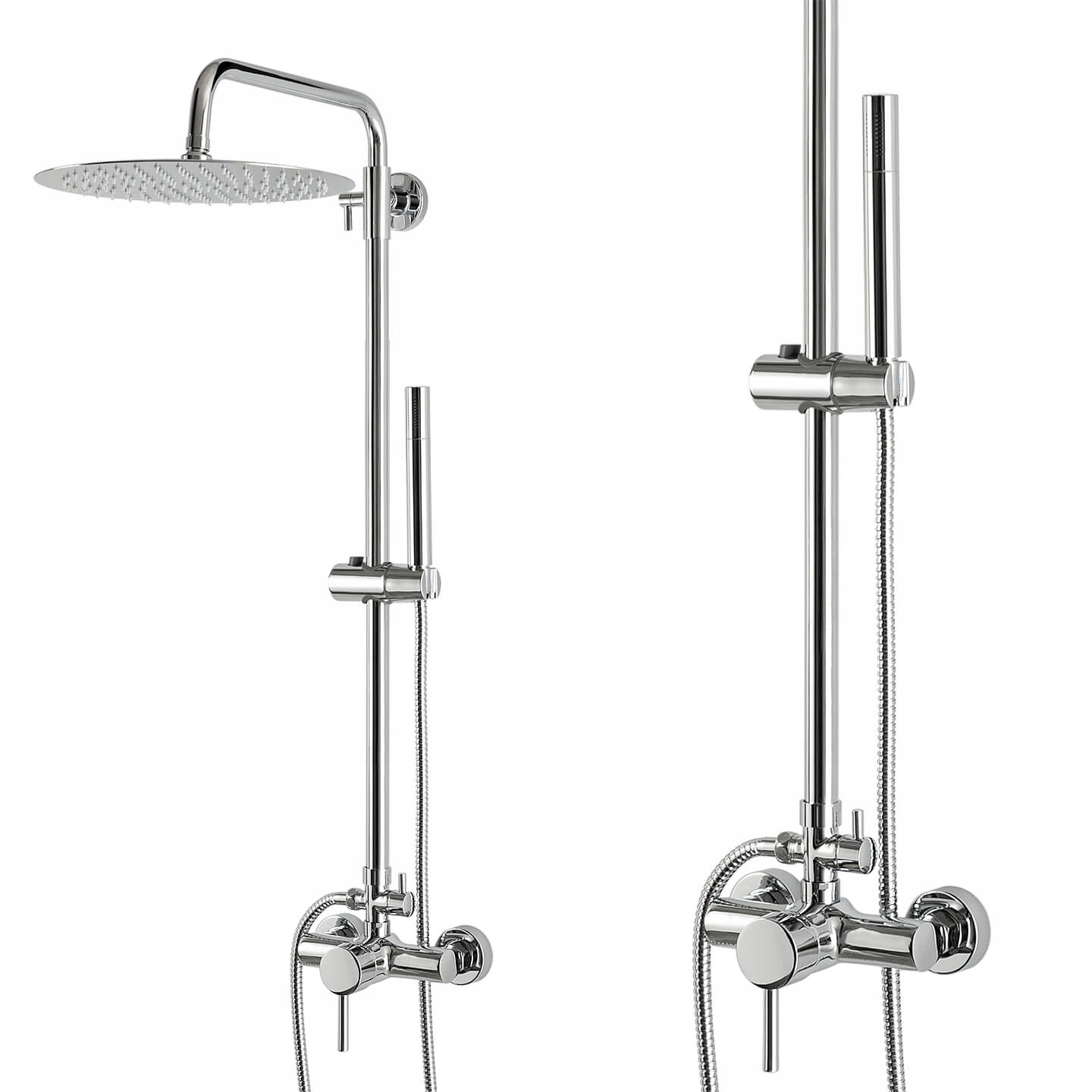 Sprchový Set, Sprchová Hlavica Bez Termostatu S Dažďovou Sprchou 30 CM