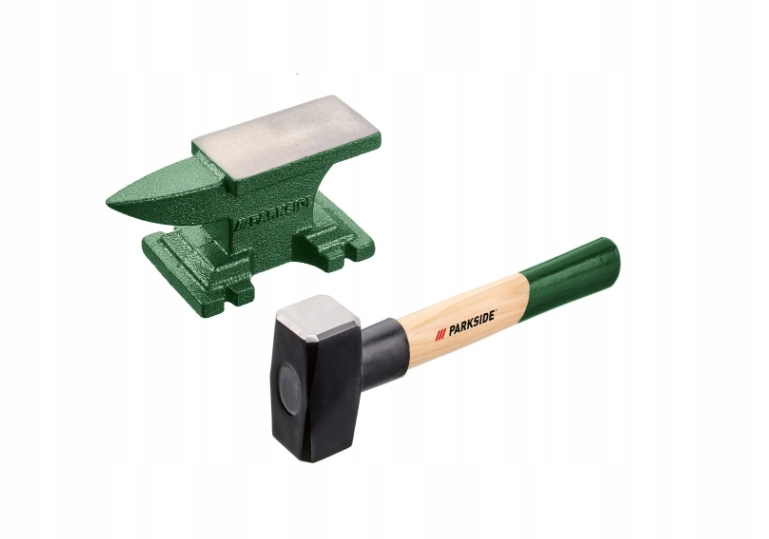 Kowadło kowalskie z młotkiem Parkside