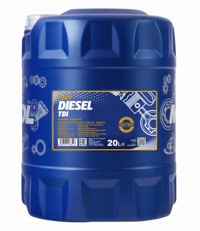

Olej Mannol Diesel Tdi 5W-30 Api Sn/sm/cf 20L