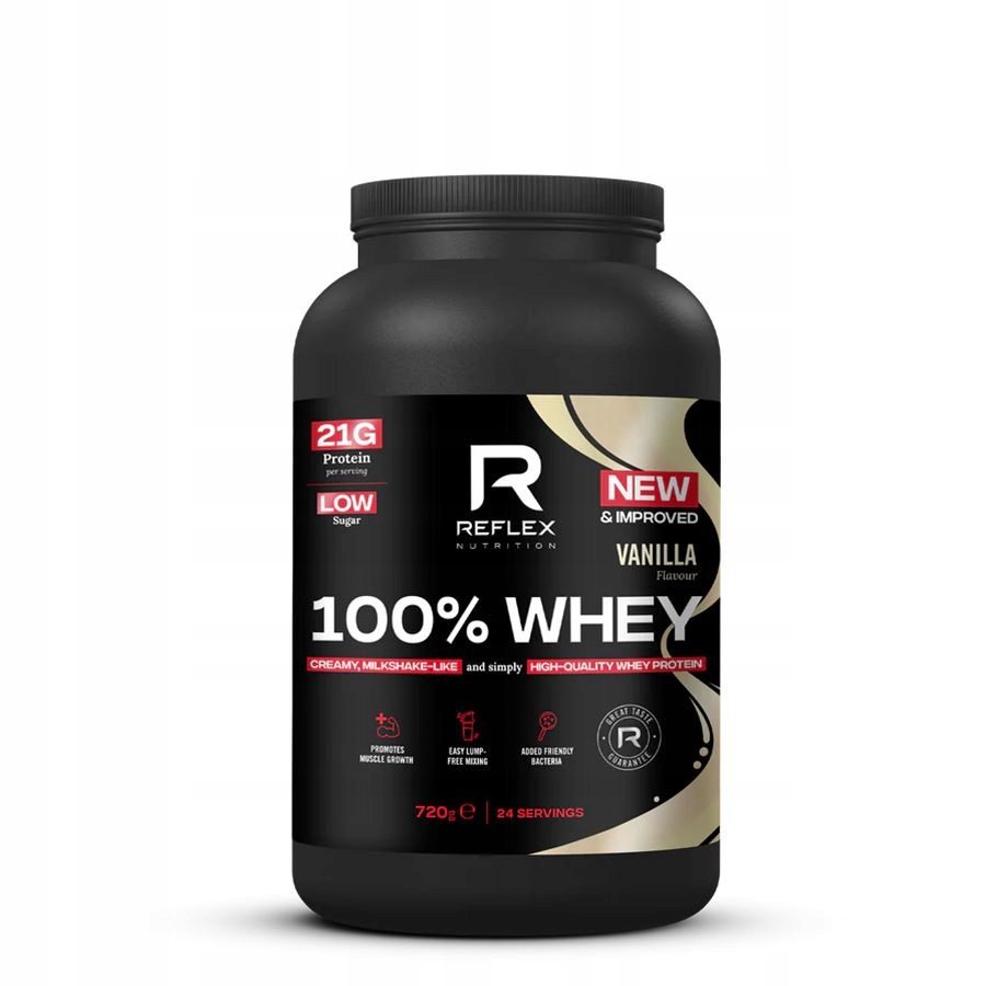 100% Whey Protein 720g vanilla