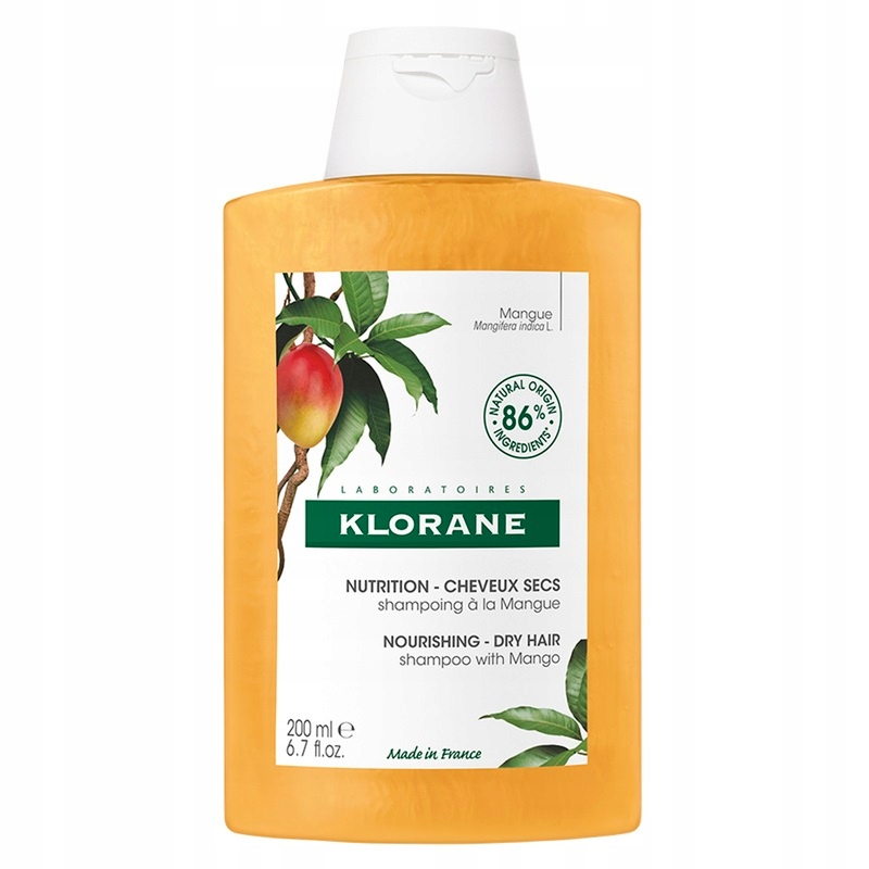 

Klorane Mango szampon do włosów suchych 200ml