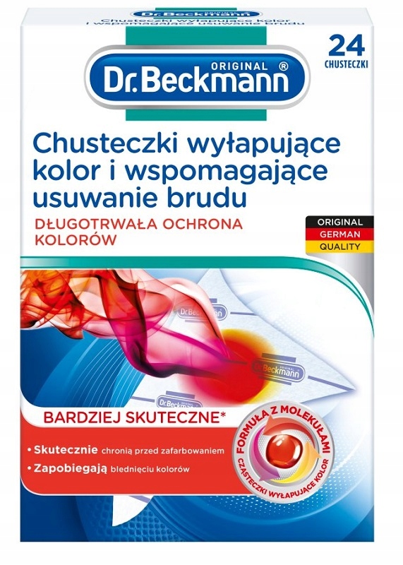 

Dr Beckmann chusteczki wyłapujące kolor 24 szt
