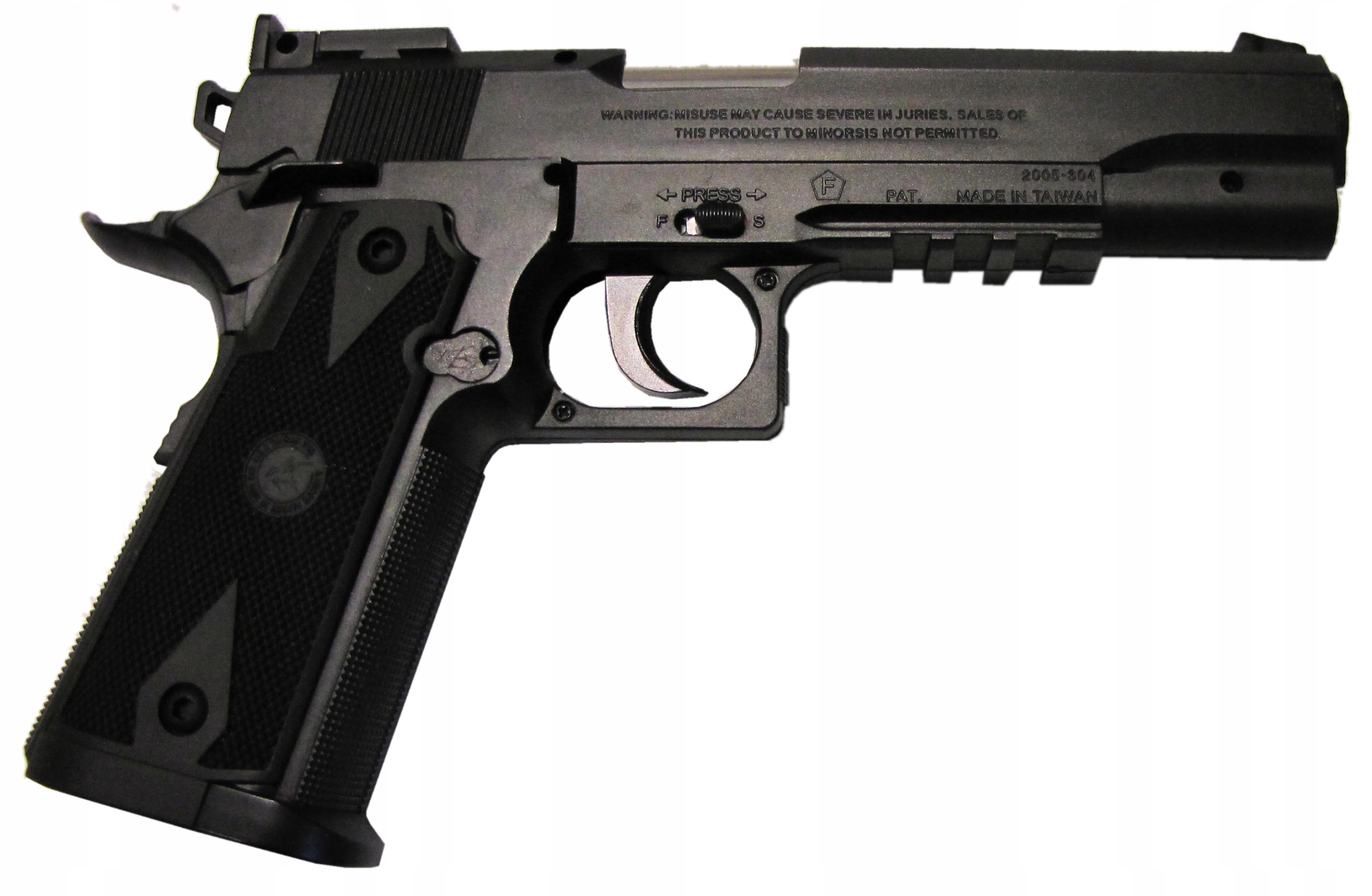 Wingun Pistolet Wiatrówka CO2 C1911 4,46mm WC-304B Firearm 304