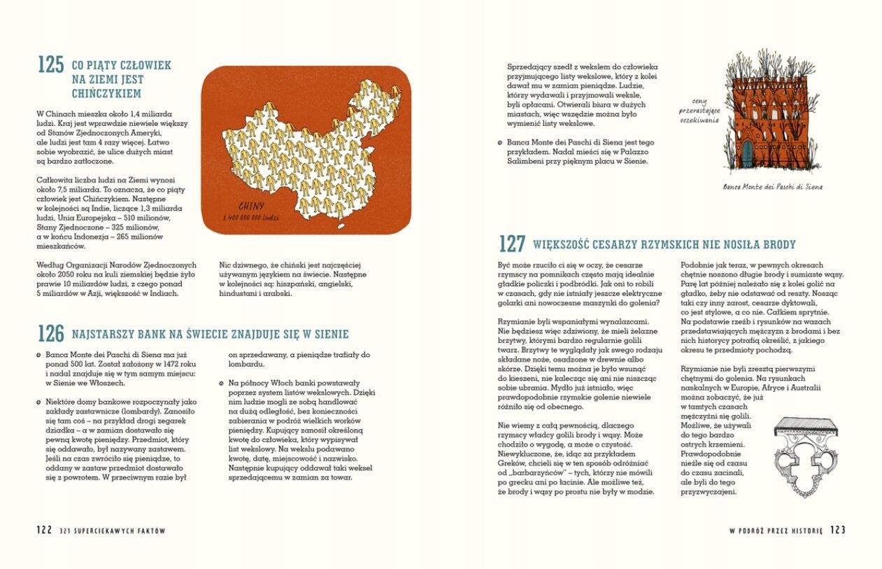 Książka dla dzieci 321 superciekawych faktów Autor Mathilda Masters