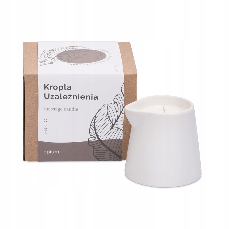 

Świeca sojowa do masażu Opium 130ml