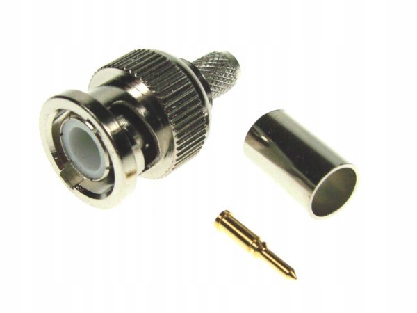 WTYK ZACISKANY BNC-W/CRIMP-RG59*P10 Kod producenta BNC-W/CRIMP-RG59*P10