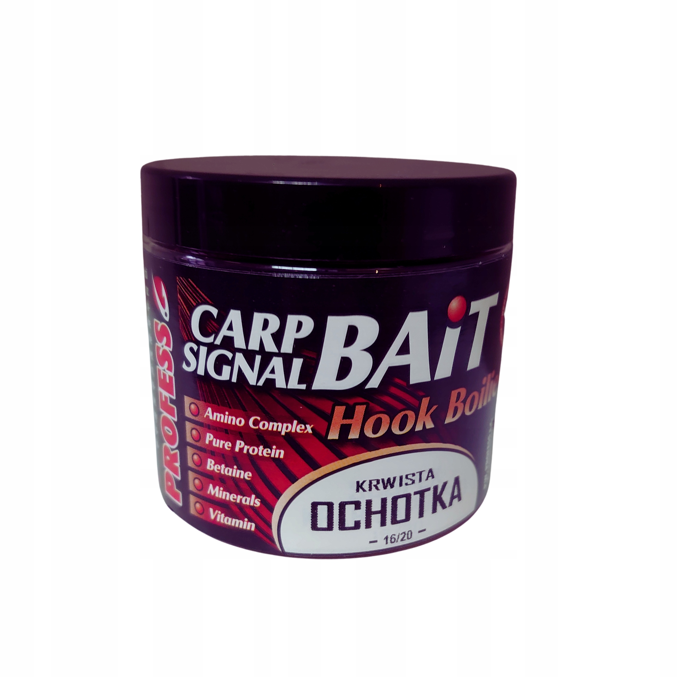Kulki Proteinowe Profess Hook Krwista Ochotka 16/20mm 200ml