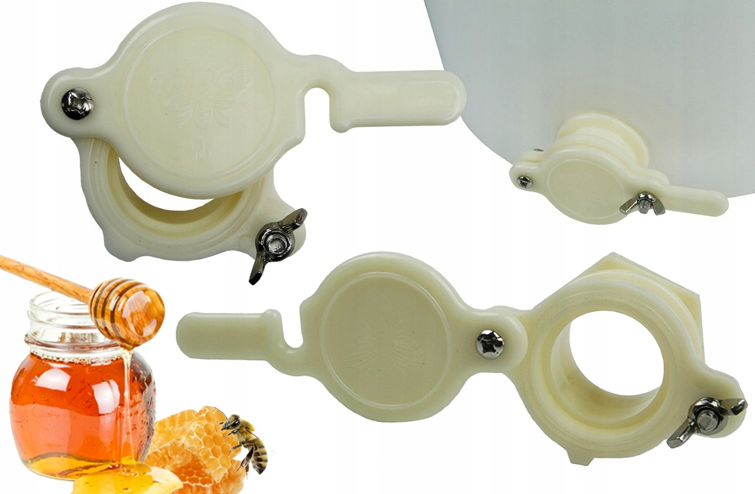 

Kran zawór zasuwka do miodu do wiadra odstojnik