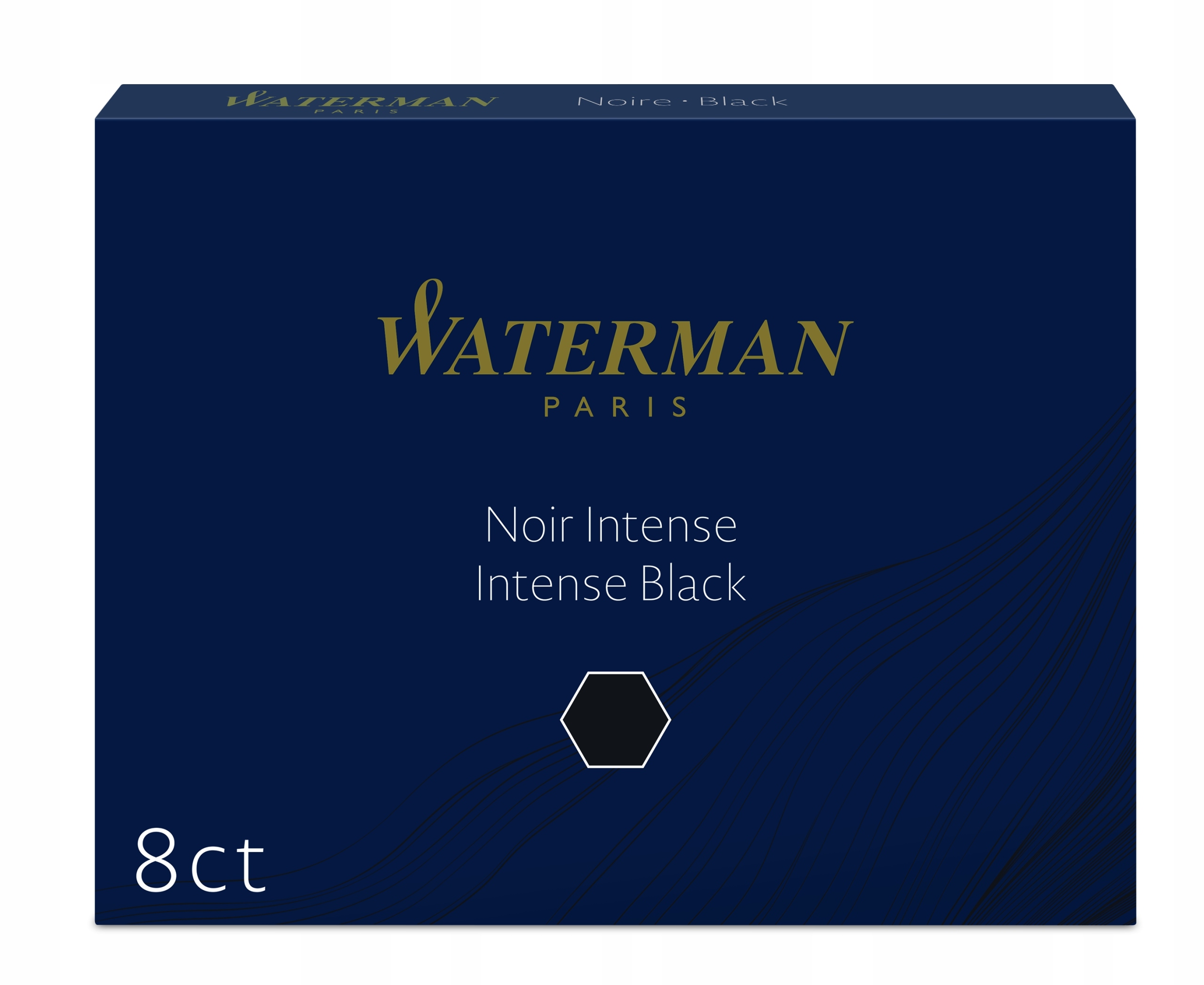 

Waterman Naboje do pióra długie Czarne x 8