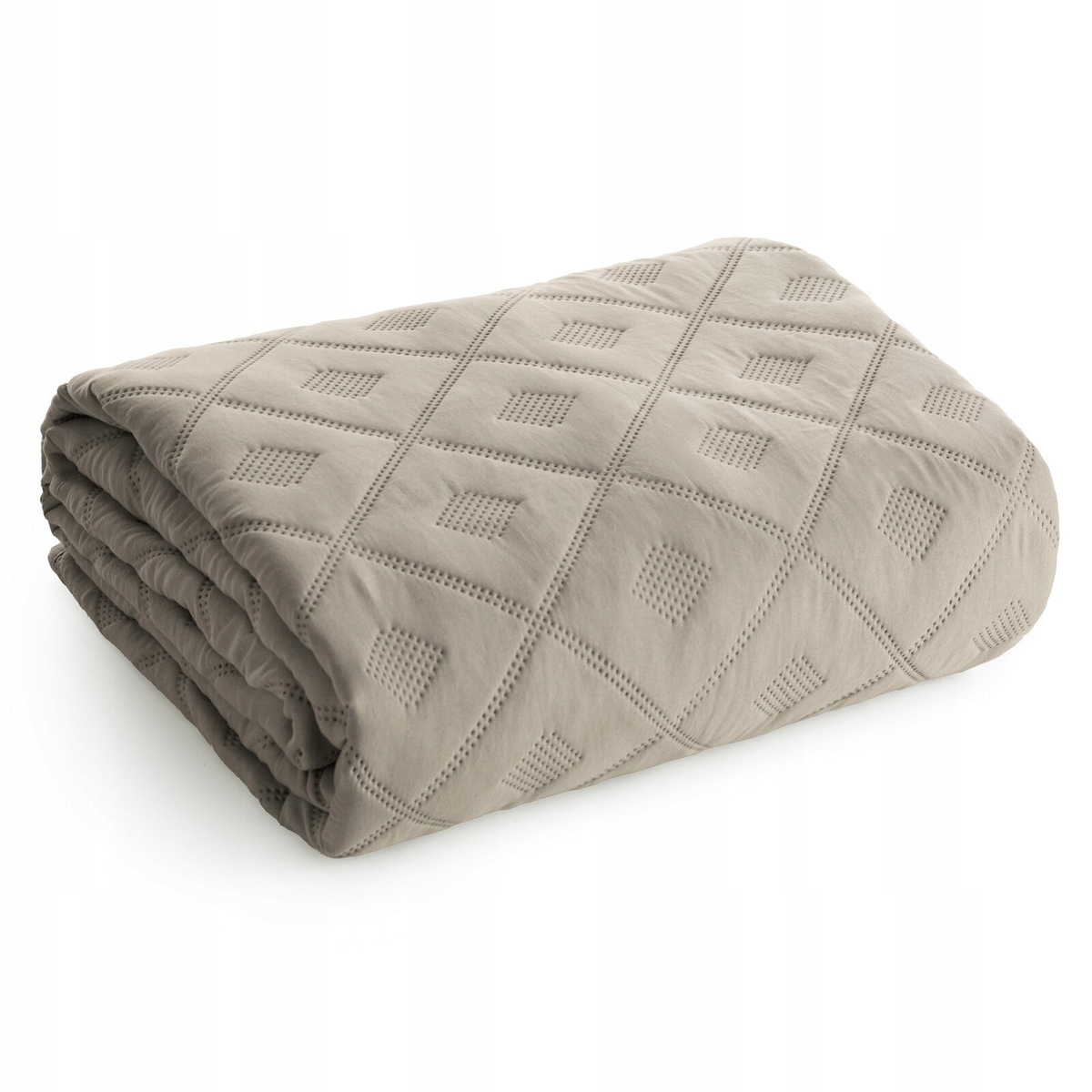 Přehoz 220x240 Design Kapa Pled prošívaný Alara6 C. Béžový