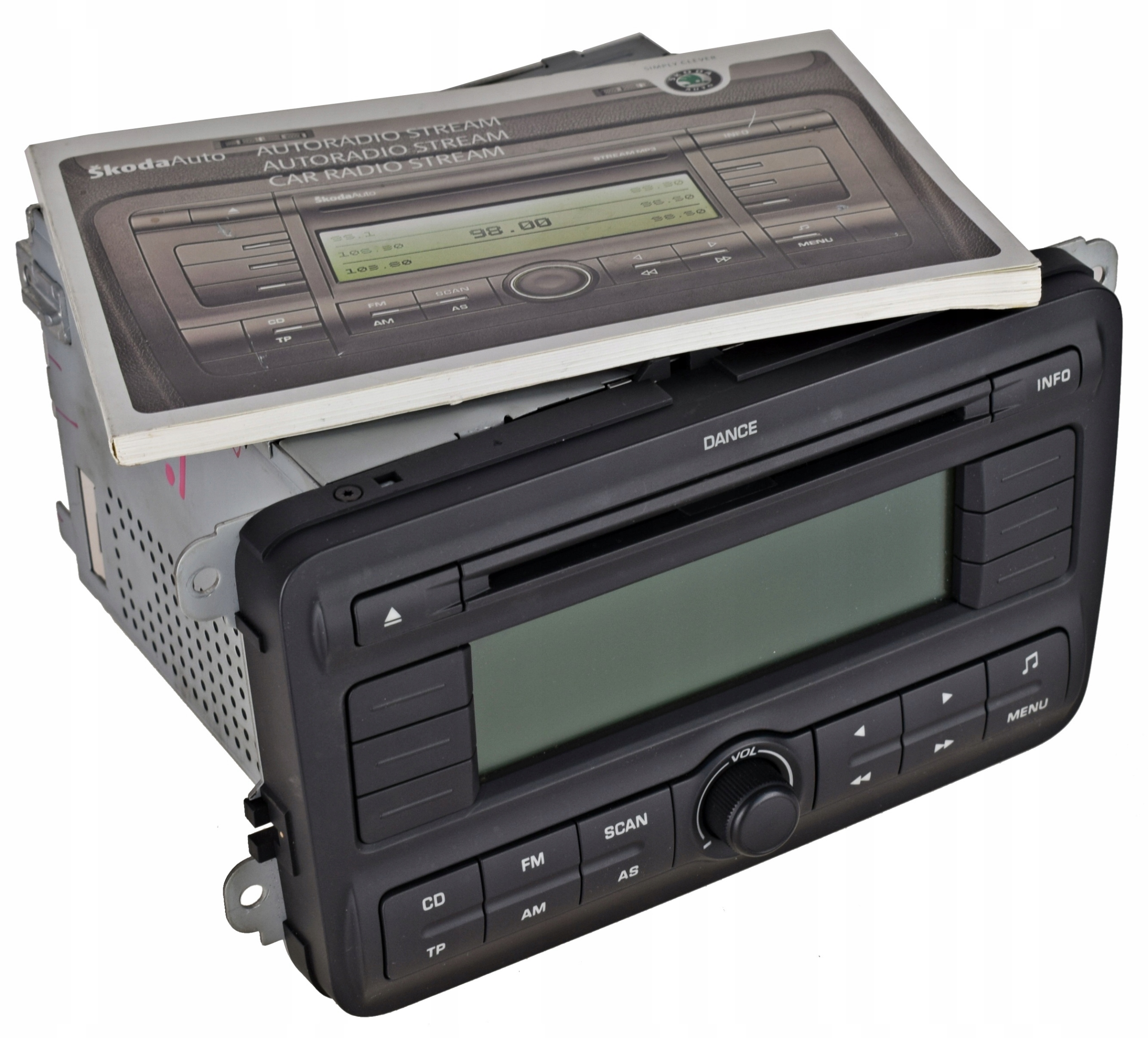 ORYGINALNE RADIO DANCE CD SKODA FABIA II ROOMSTER