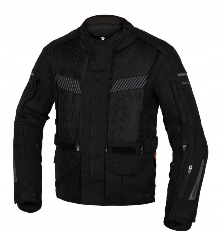 Kurtka tekstylna SECA STRADA EVO BLACK r 3XL