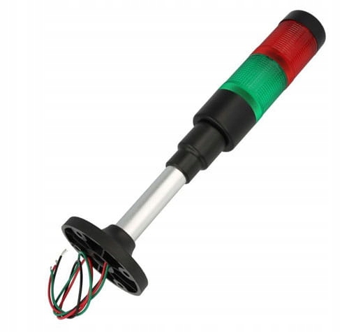 Kolumna sygnalizacyjna Led 24V (2 kolory) HBJD-40D2RG24B