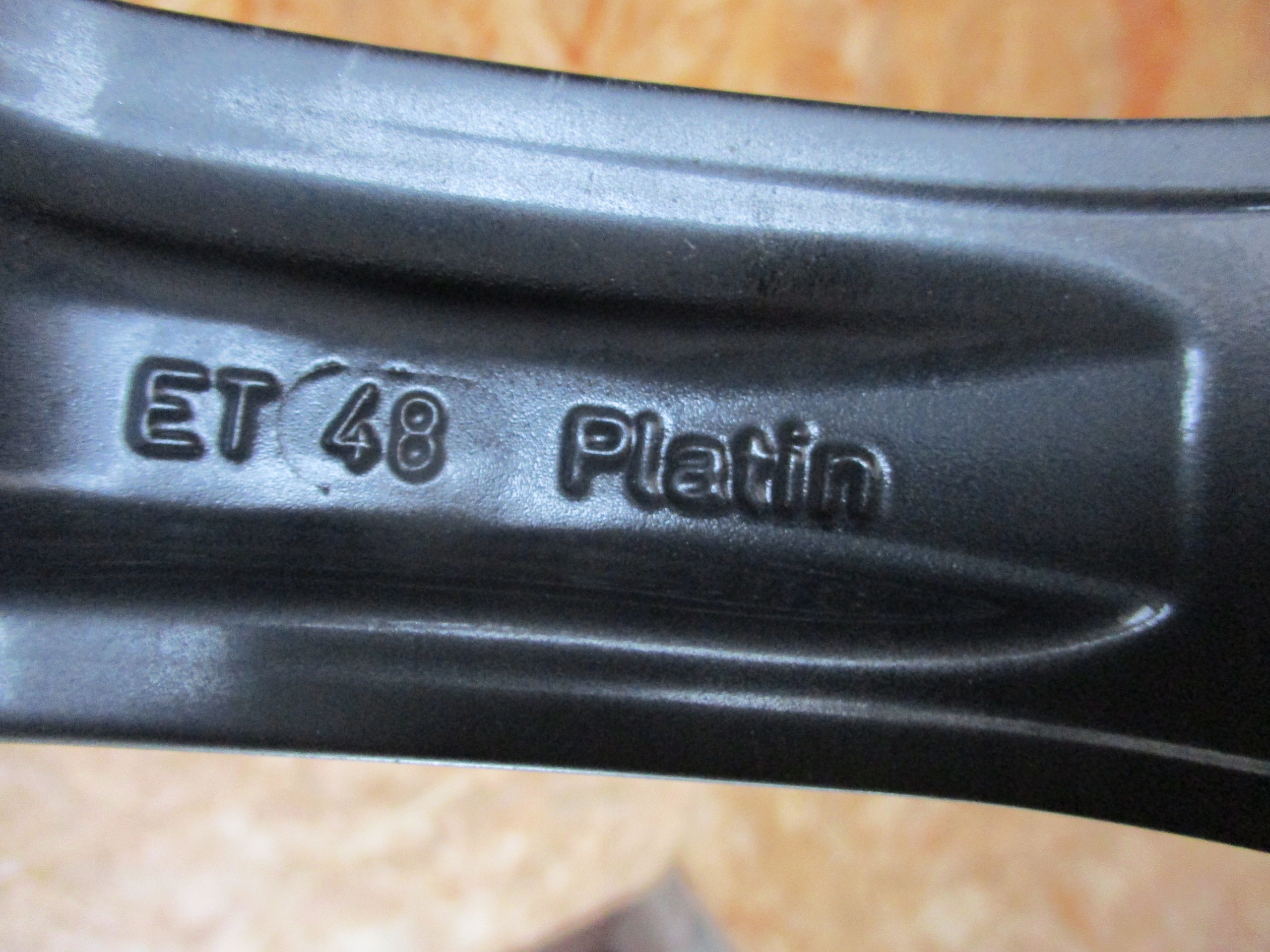 disc aluminium PLATIN 7Jx17 ET48 5x112