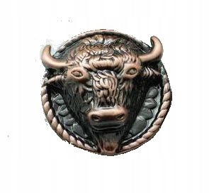 

Bizon żubr bufallo odznaka emblemat 3D na śrubkę