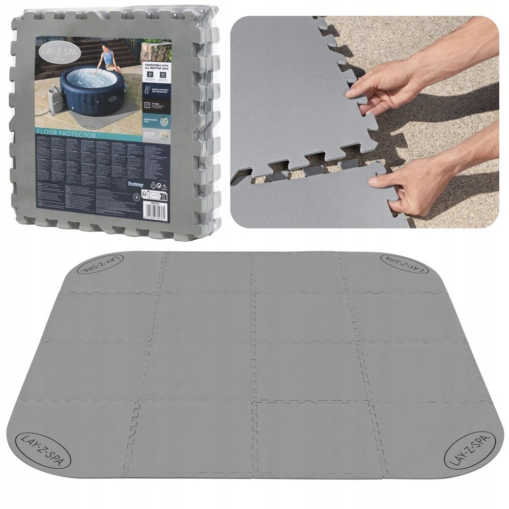 Pěnová Podložka Pod Spa Lay-Z-Spa Bazény 196x196 cm Bestway 60334