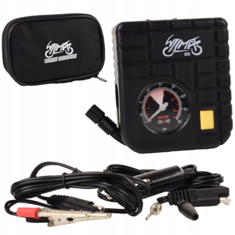 Mini kompresor sprężarka do motocykla 12V