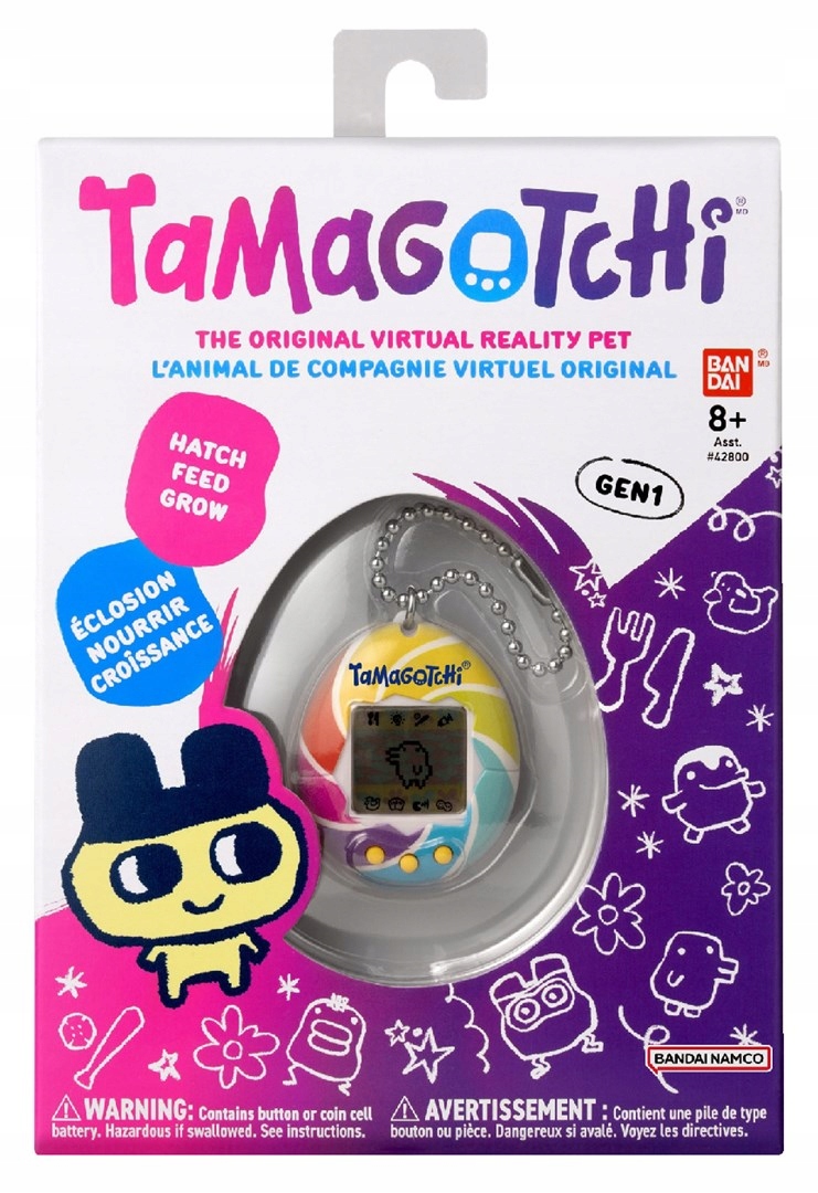 TAMAGOTCHI CANDY SWIRL ORYGINALNE BANDAI Marka Bandai