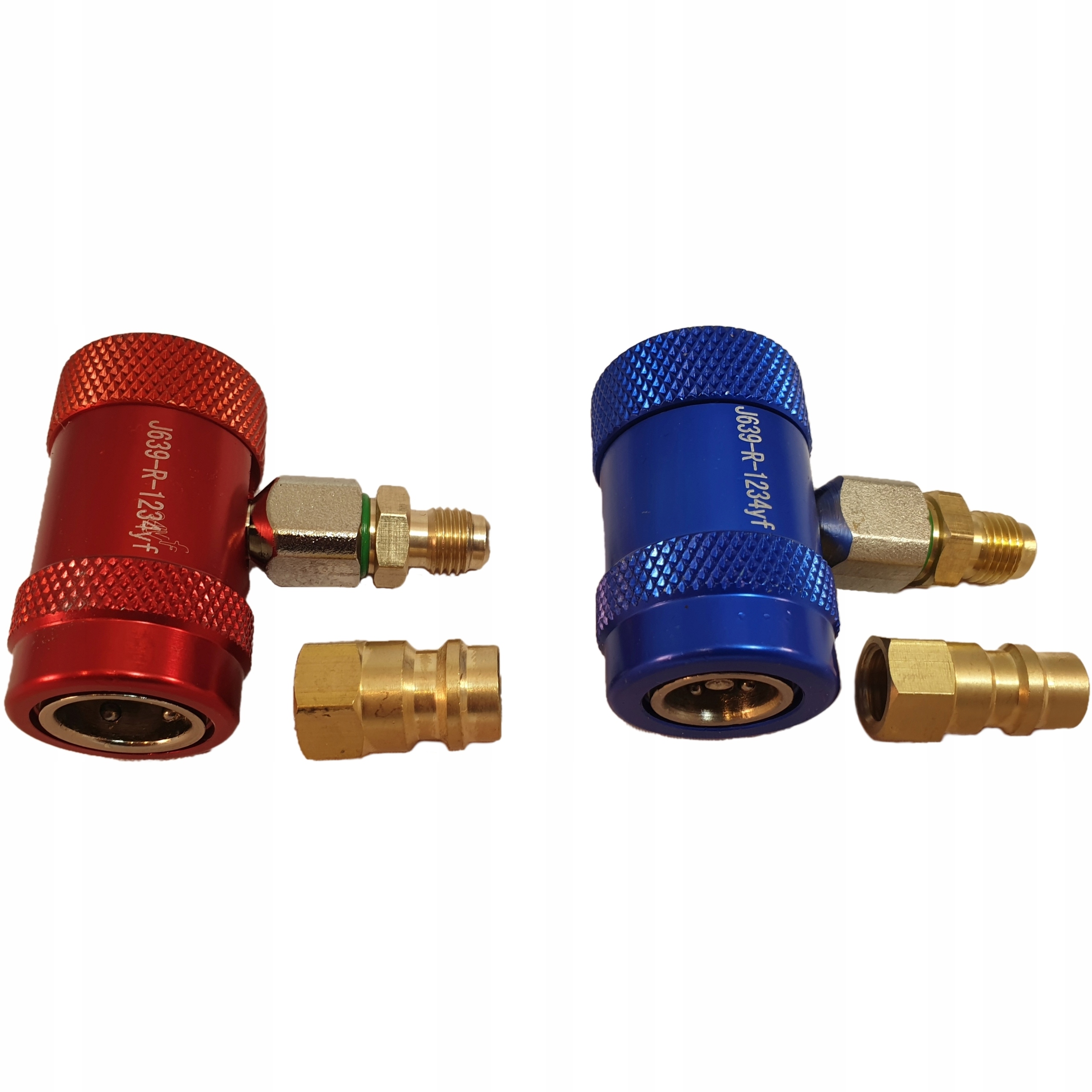 Złącza klimatyzacji R1234YF ADAPTERY R134A Marka bez marki