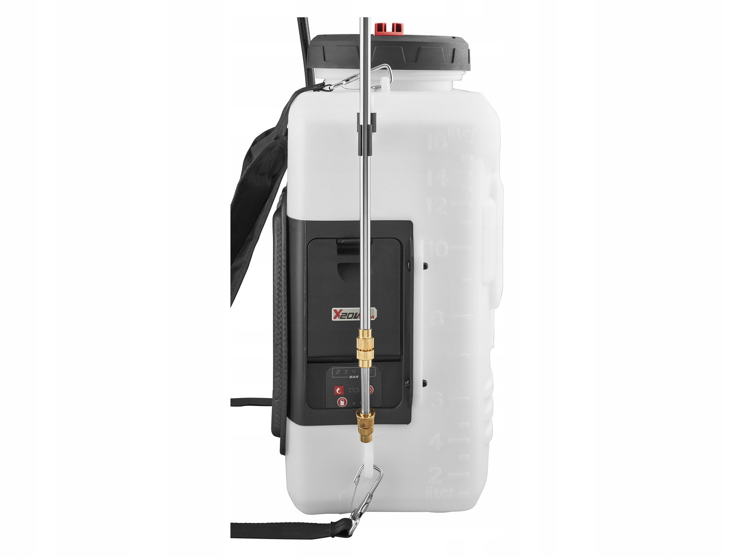 PARKSIDE PERFORMANCE OPRYSKIWACZ CIŚNIENIOWY PLECAKOWY PRDSP 20-Li C2, 16 l Marka Parkside