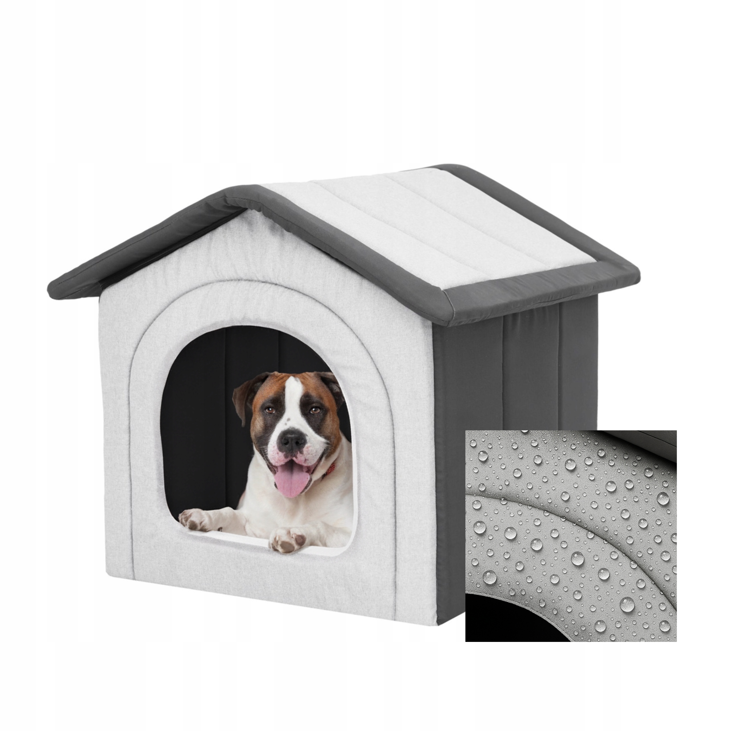 Bouda pro psa – Bouda pelíšek pro psa, Domeček Zateplený, pelíšek 72x76x74 cm