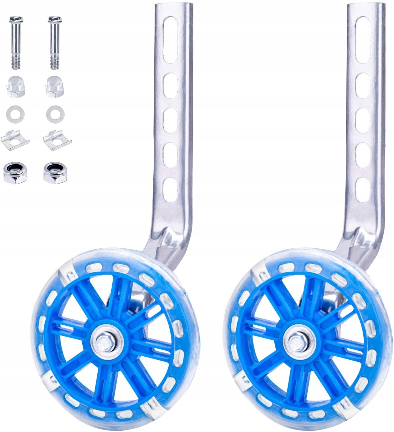 KÓŁKA BOCZNE PODPOROWE OD KÓŁ REGULOWANE 12-20CALI LED ŚWIECĄCE Rozmiar 20